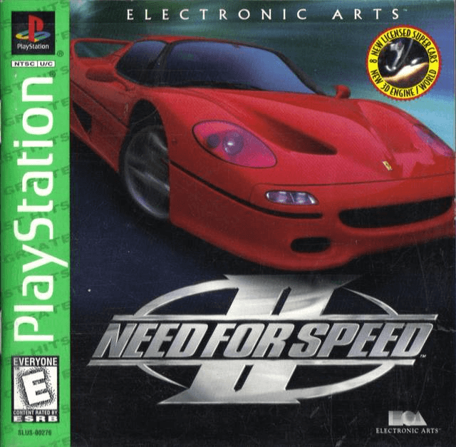 Need for Speed 2 box art for Playstation